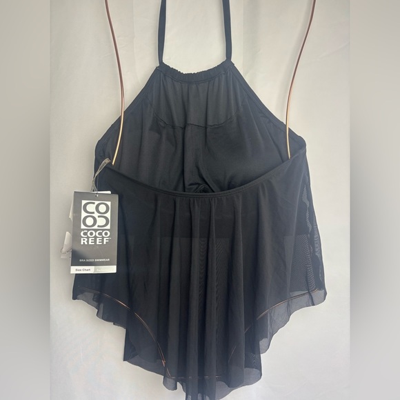 Coco Reef Womens Classic Solid Aura Crop Underwire Bikini Top NWT!Size 32D - Picture 4 of 13